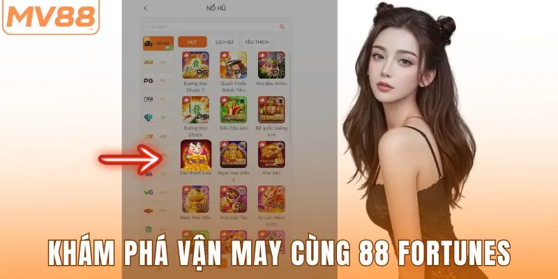 Khám phá vận may Phương Đông cùng 88 Fortunes