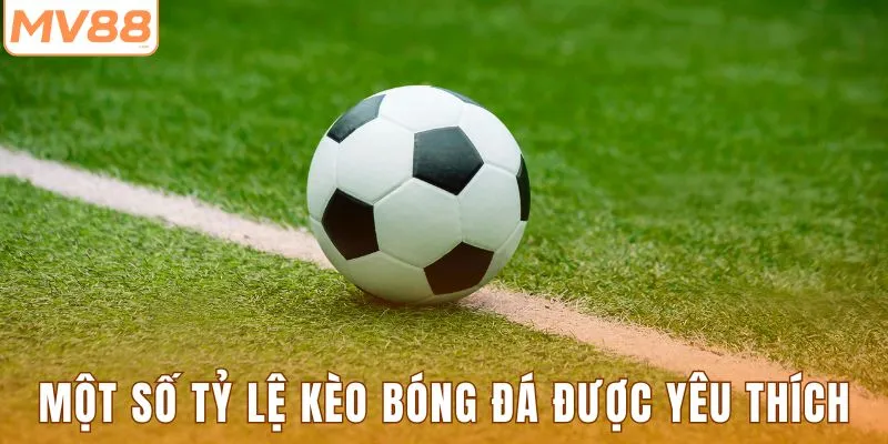 Một số tỷ lệ kèo bóng đá được yêu thích tại MV88