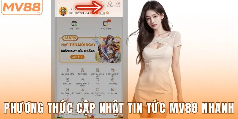 Phương thức cập nhật tin tức MV88 nhanh
