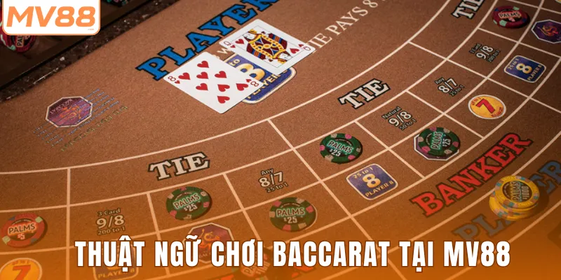 Thuật ngữ chơi Baccarat tại MV88